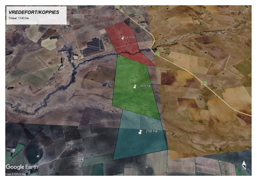 0 Bedroom Property for Sale in Koppies Rural Free State